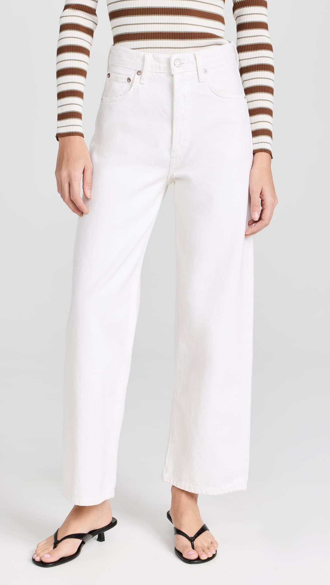 High Rise Wide Leg Jeans